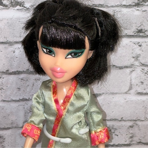 Bratz Slumber Party Jade Fashion Doll 2002 Original Sleepover Pajamas - Picture 5 of 15